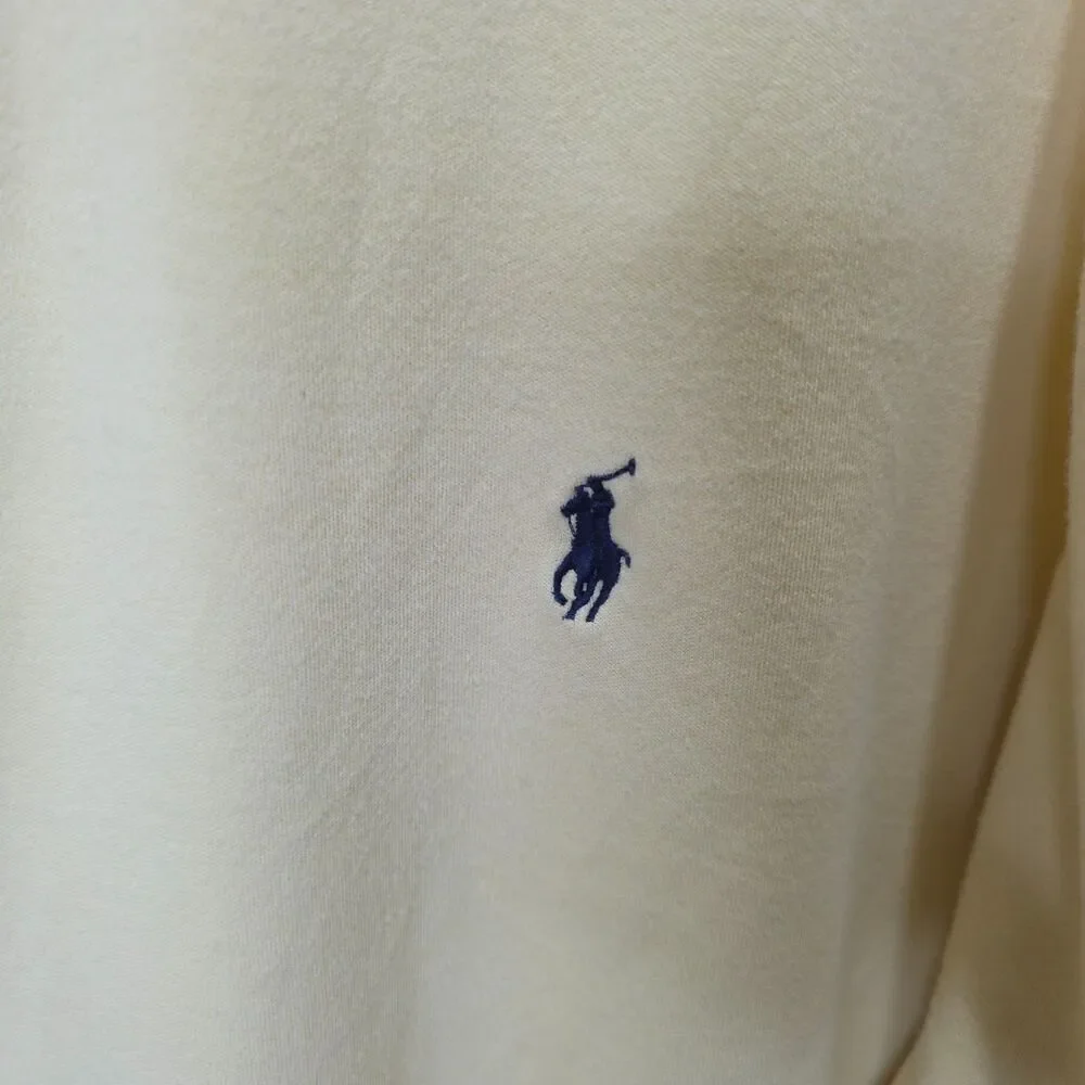Polo Ralph Lauren Polo Shirt Mens Yellow Cotton XXL Prep Classic Fit Golf Casual